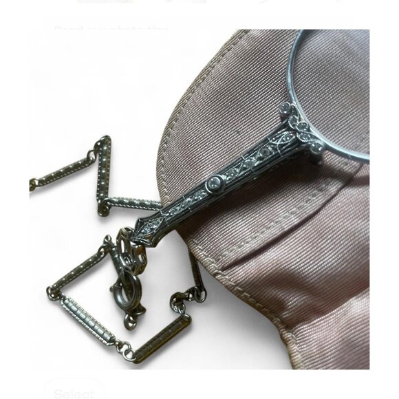 Antique Folding Reading Glasses Victorian era Opera Glasses - Picture 3 of 8